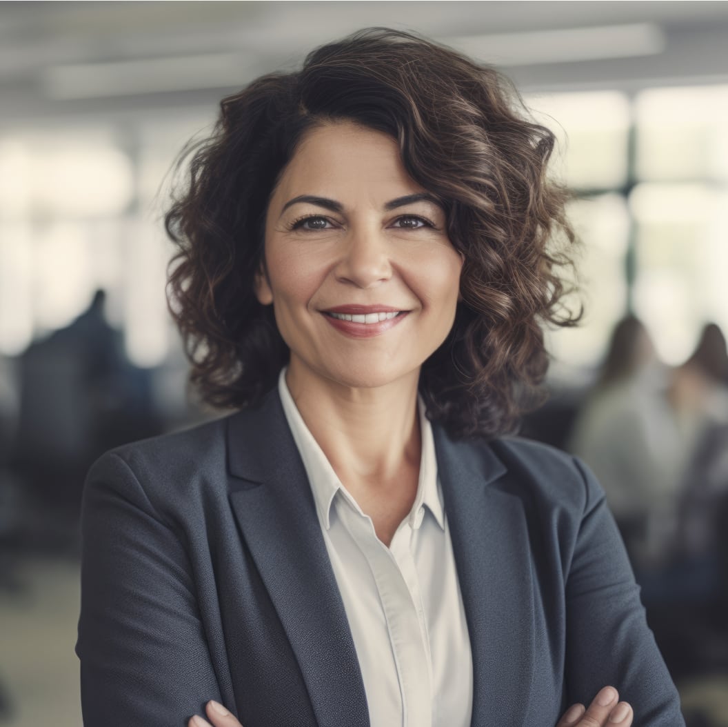 Female CEO Achieving Success